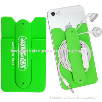 Silicone Sticky Card Holder Stand
